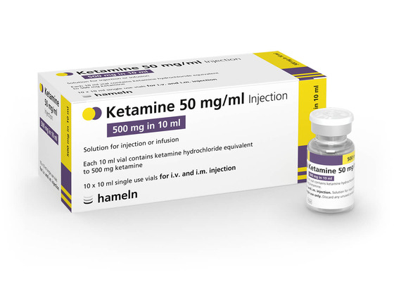Buy Ketamine 50 mg ml Injection 500 mg in 10 ml